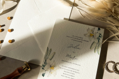 boda-invitacion-personalizada-acuarela-flor-blanca