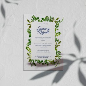 Invitación de boda 09