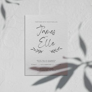 Invitación de boda 30