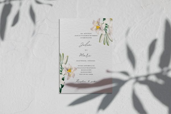 Invitación de boda 07