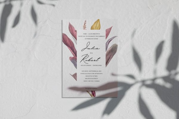 Invitación de boda 01
